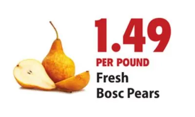 Fresh Bosc Pears
