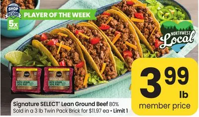 Signature SELECT® Lean Ground Beef