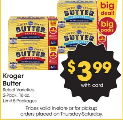 Kroger Butter