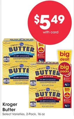 Kroger Butter