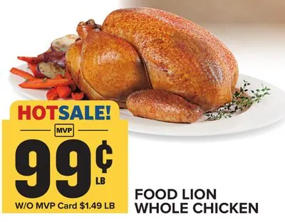 Food Lion Whole Chicken