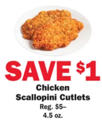 Chicken Scallopini Cutlets