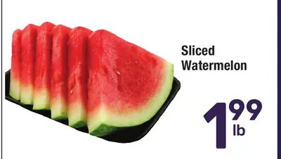 Sliced Watermelon