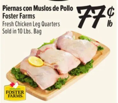 Foster Farms Fresh Chicken Leg Quarters