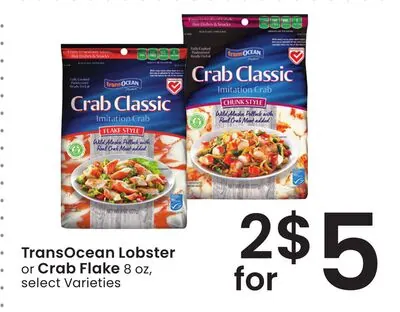 TransOcean Lobster or Crab Flake