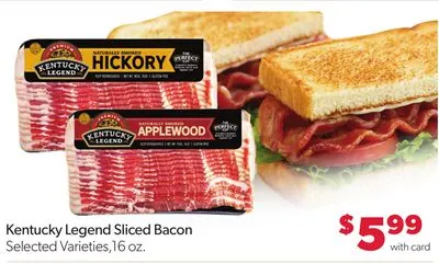 Kentucky Legend Sliced Bacon