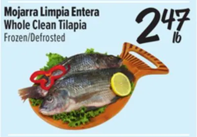 Mojarra Limpia Entera / Whole Clean Tilapia
