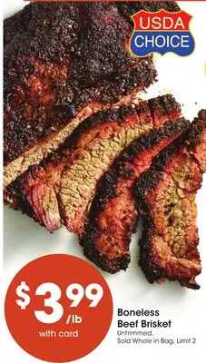 Boneless Beef Brisket