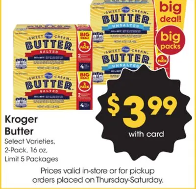 Kroger Butter