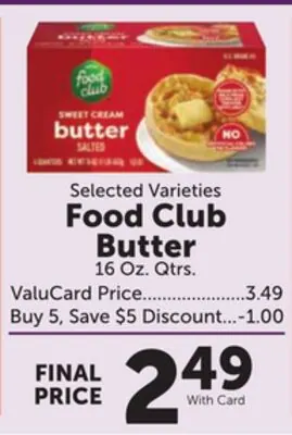 Food Club Butter