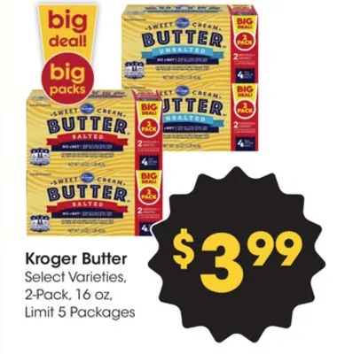 Kroger Butter