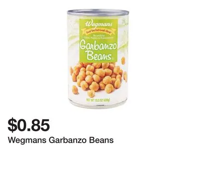 Wegmans Garbanzo Beans
