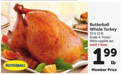Butterball Whole Turkey