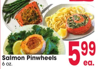 Salmon Pinwheels