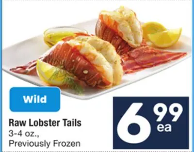 Raw Lobster Tails