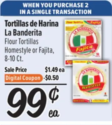 Tortillas de Harina La Banderita