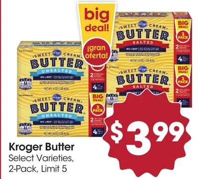Kroger Butter
