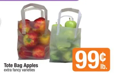 Tote Bag Apples