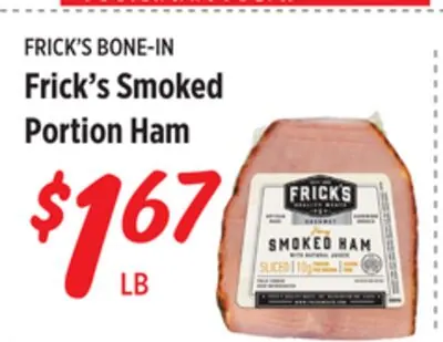 Frick's Smoked Portion Ham