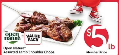 Open Nature® Assorted Lamb Shoulder Chops