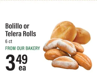Bolillo or Telera Rolls