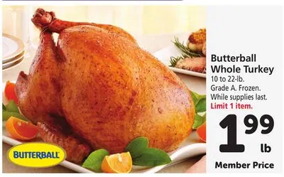 Butterball Whole Turkey
