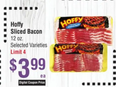 Hoffy Sliced Bacon