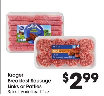 Kroger Breakfast Sausage Patties