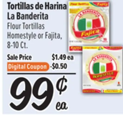 Tortillas de Harina La Banderita