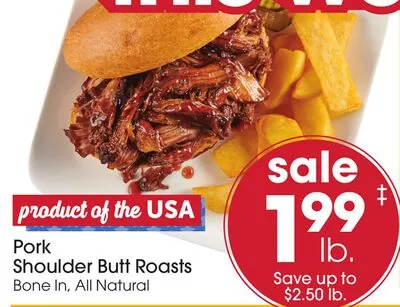 Pork Shoulder Butt Roasts