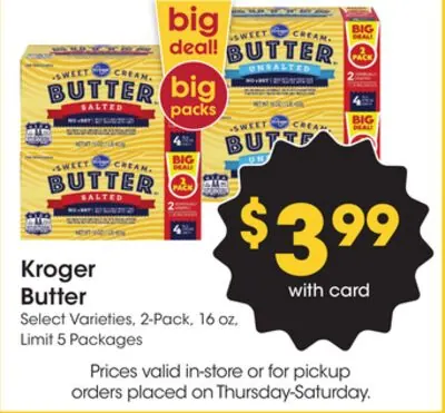 Kroger Butter
