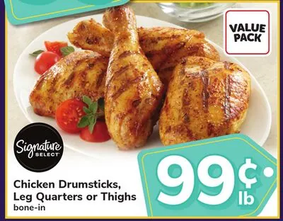 Chicken Drumsticks, Leg Quarters or Thighs