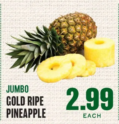 JUMBO GOLD RIPE PINEAPPLE