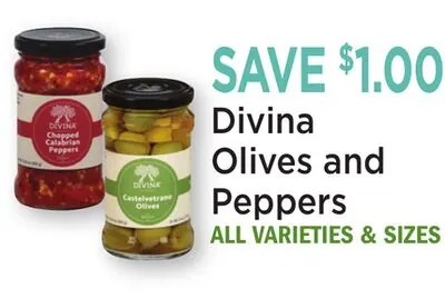 Divina Olives and Peppers