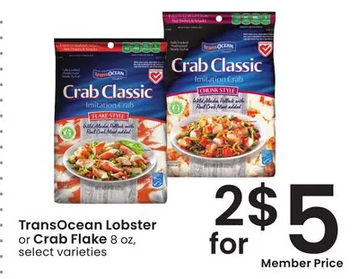 TransOcean Lobster or Crab Flake