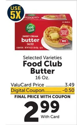 Food Club Butter