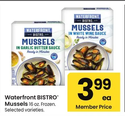 Waterfront BISTRO® Mussels