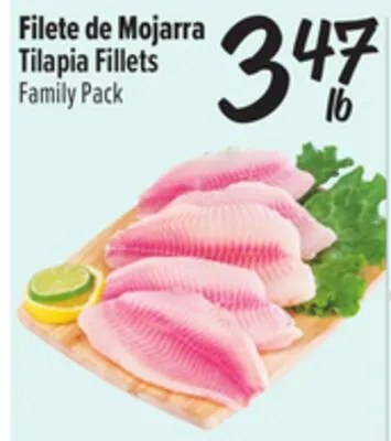 Filete de Mojarra Tilapia Fillets