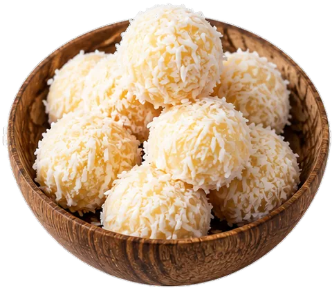 Brazilian Coconut Treats with its ingredients