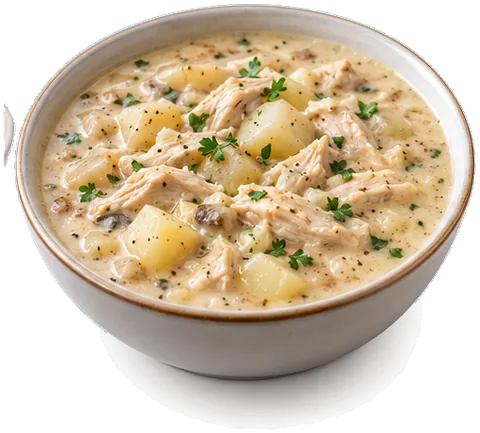 Chicken Chili Chowder with its ingredients