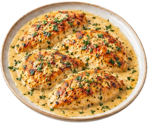 Chicken Lazone with its ingredients