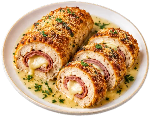 Chicken Rollatini with its ingredients