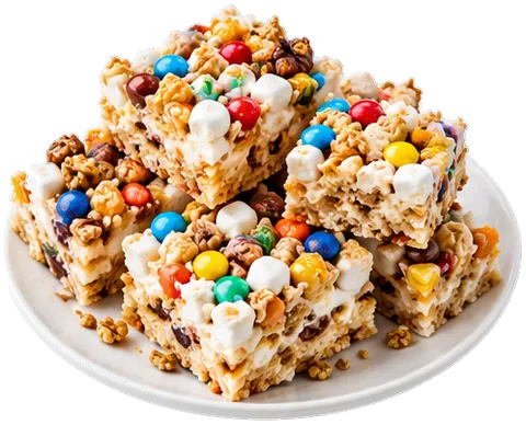 Classic Cereal Treats with its ingredients