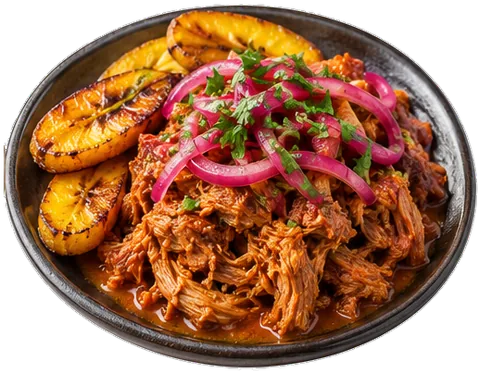 Cochinita Pibil with pork roast with its ingredients