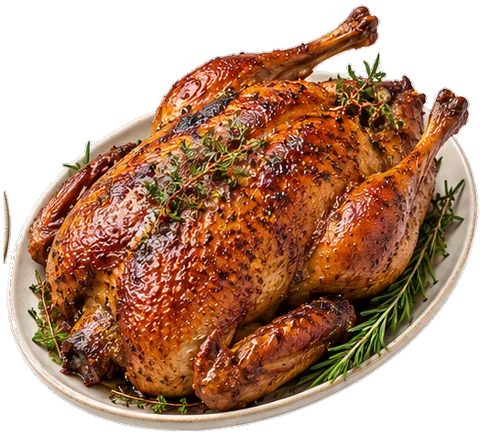 Cumin Honey Roast Duck with its ingredients
