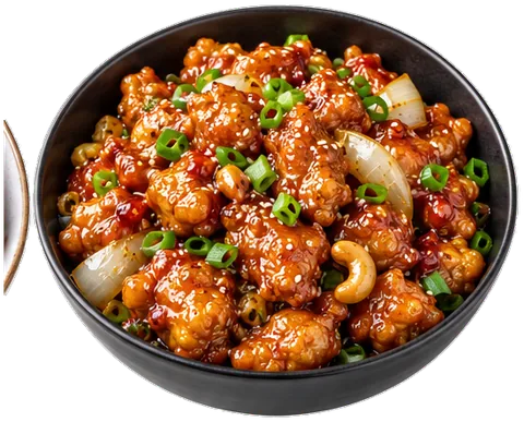 General Tso's Chicken with its ingredients