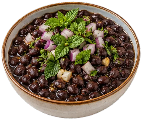 Instant Pot Black Beans with canned beans with its ingredients
