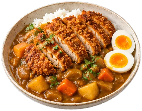 Instant Pot Katsu Curry with its ingredients
