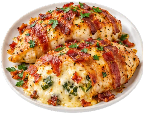 Jalapeno Popper Chicken with its ingredients