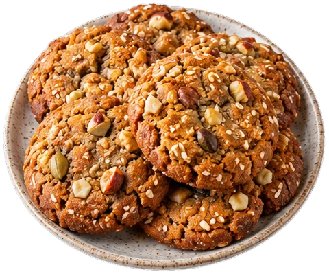 Maejakgwa Ginger Cookies with its ingredients